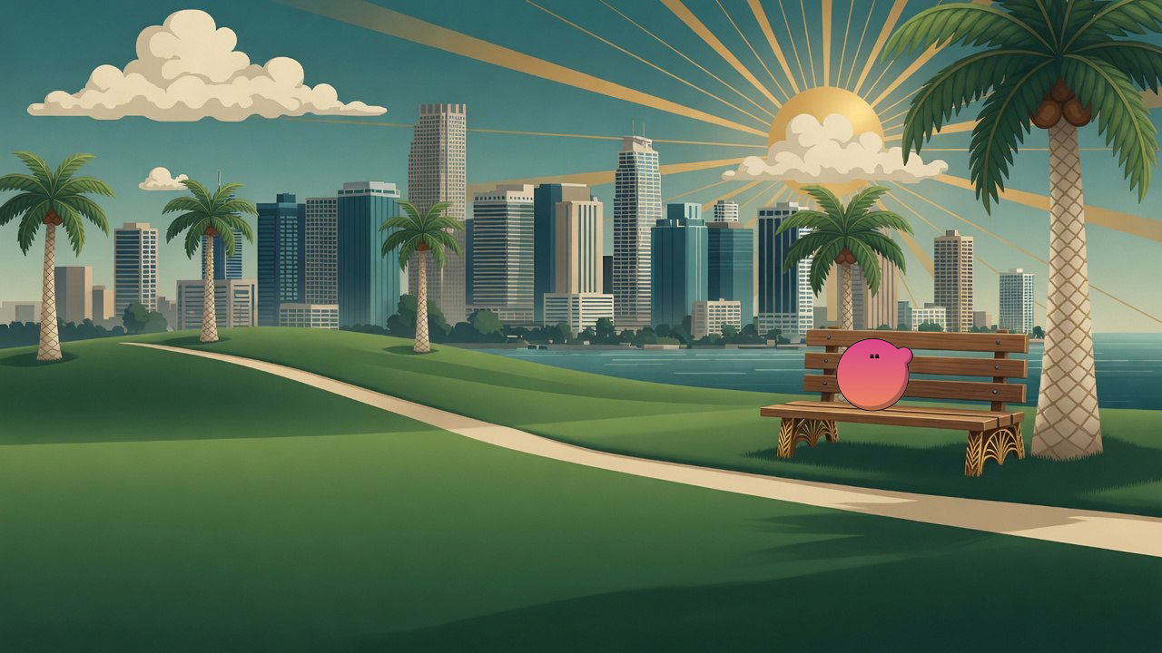 Leurecan in Miami — illustration world